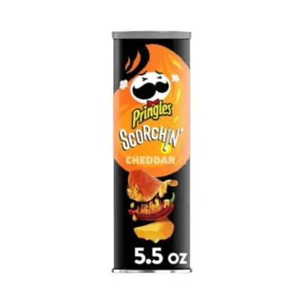 Pringles Scorchin Cheddar